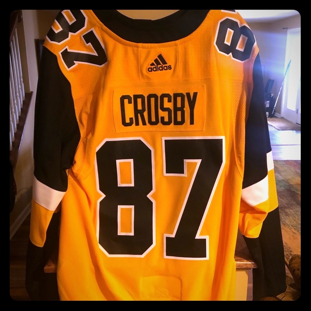 NWOT Crosby NHL Penguins Adidas Hockey Jersey